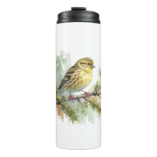 Sweet Yellow Bird Thermal Tumbler
