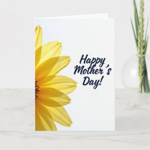 Sweet Yellow Mothers Day Card