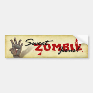 Sweet Zombie Jesus Bumper Sticker