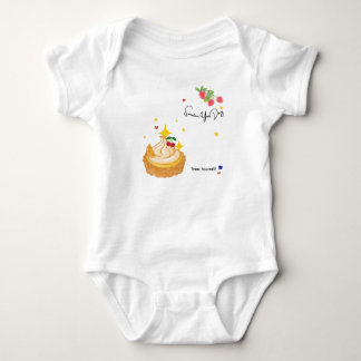 Sweeten Your Day, Treat Yourself – Fruit Tart Dess Baby Bodysuit