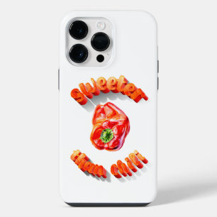 Sweeter than chilli red bell pepper iPhone 14 pro max case