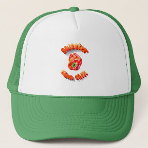 Sweeter than chilli red bell pepper trucker hat