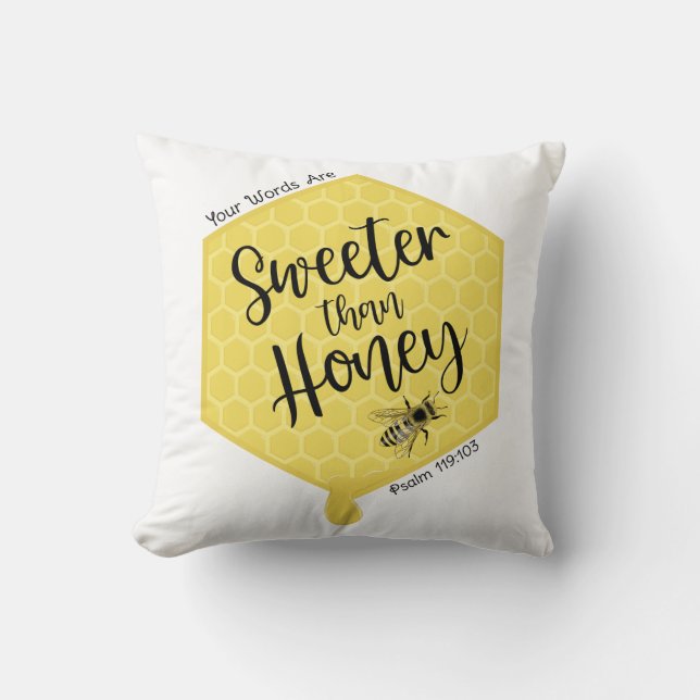Sweeter Than Honey Cushion (Front)