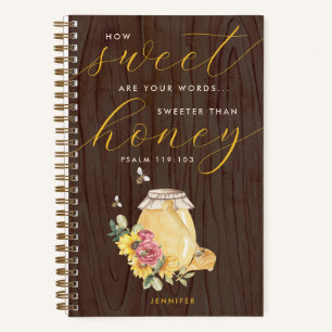 Sweeter than Honey Psalm 119 Scripture Journal
