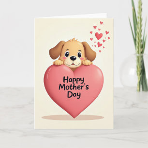 Sweetest Canine Mothers Day Card