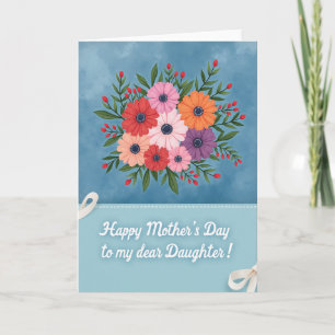 Sweetest Daughter Mothers Day Card