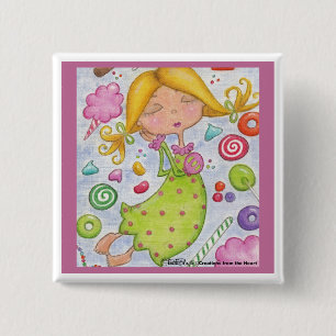 Sweetest Dreams 15 Cm Square Badge