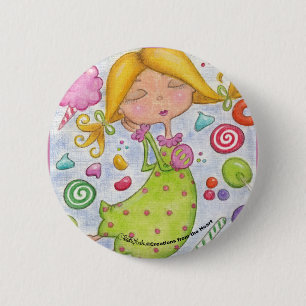 Sweetest Dreams 6 Cm Round Badge