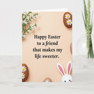Sweetest Easter Friend Card