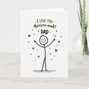 Sweetest Fathers Day Art Card