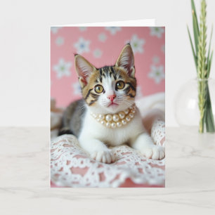 Sweetest Feline Mothers Day Card