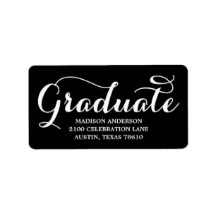 Sweetest Grad   Graduation Address Label