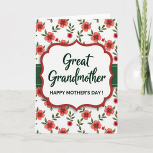 Sweetest Great Mothers Day Card