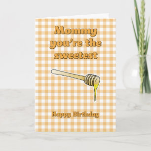 Sweetest Honey Dipper Birthday Card