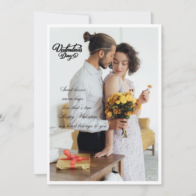 Sweetest Hug Valentine Card (Front)