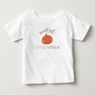 sweetest little pumpkin Baby T-Shirt fall cute 