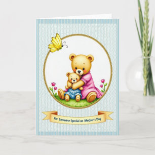 Sweetest Mothers Day Bear Card