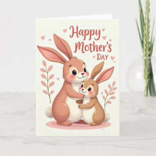 Sweetest Mothers Day Bunny Card