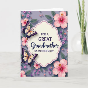 Sweetest Mothers Day Butterfly Card