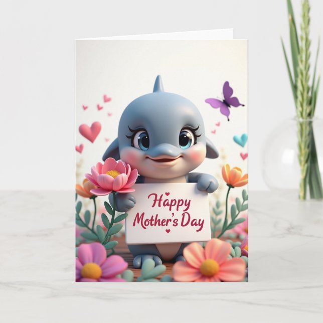 Sweetest Mothers Day Creature Card (Front)