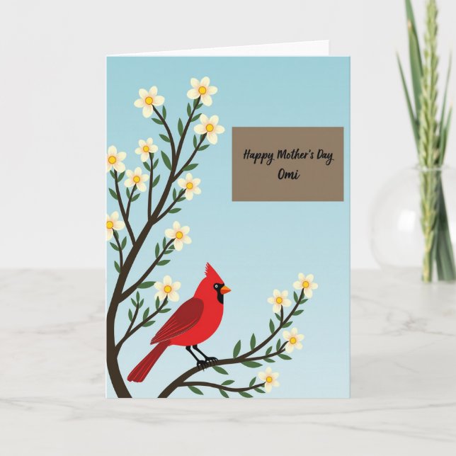 Sweetest Mothers Day Omi Card (Front)