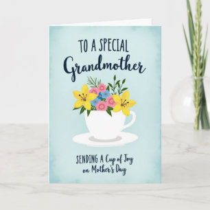 Sweetest Mothers Day Teacup Card