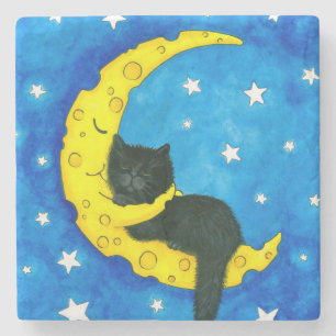 Sweetest of Dreams by Bihrle Stone Coaster