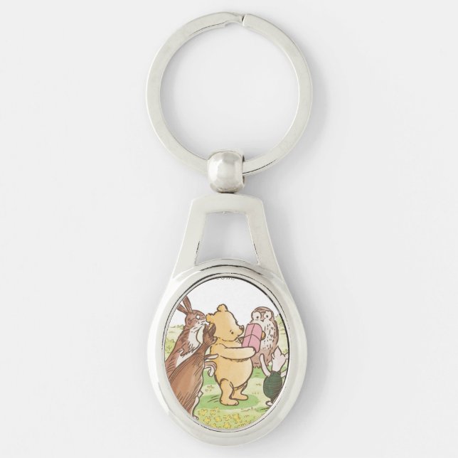 Sweetest Pooh Gift Key Ring (Front)