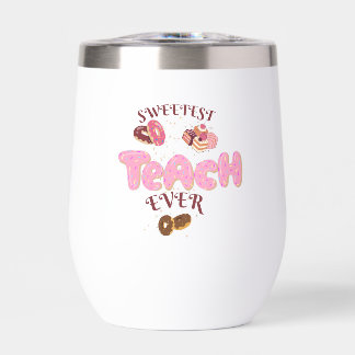 Sweetest Teach Ever Cute Doughnuts Coffee Mug