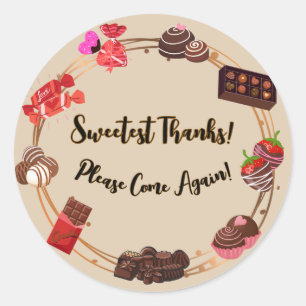 Sweetest Thanks Sticker