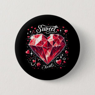 Sweetheart 6 Cm Round Badge