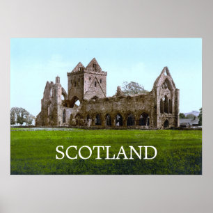 Sweetheart Abbey in Scotland Poster