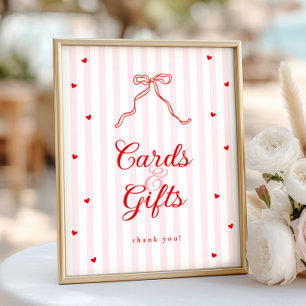Sweetheart Baby Shower Cards & Gifts Sign