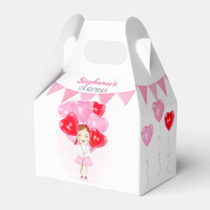 Sweetheart Balloon Birthday Favour Box