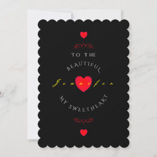 Sweetheart Birthday Card