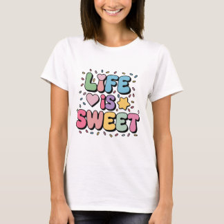 "Sweetheart Bubblegum Bliss T-shirt" T-Shirt