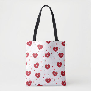 Sweetheart Buttons Tote Bag