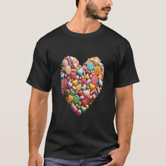 Sweetheart Candy Collage Valentine s Day Tank Top