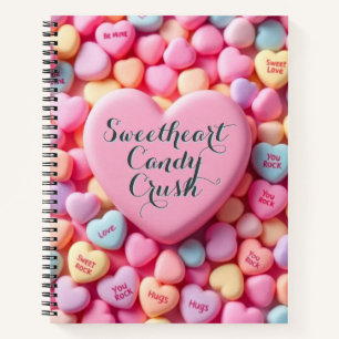 Sweetheart Candy Crush Notebook