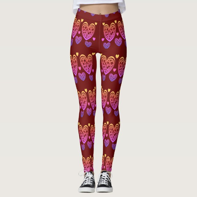Sweetheart /Compression Fit Leggings (Front)