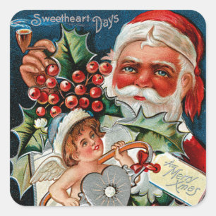 Sweetheart Days Square Sticker