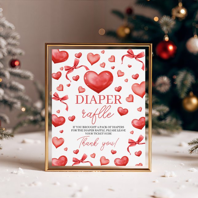 Sweetheart Diaper Raffle Sign (Creator Uploaded)