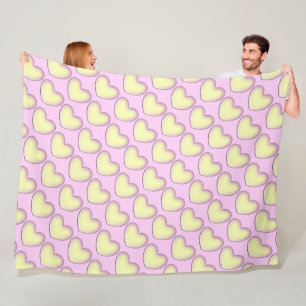 Sweetheart Love Fleece Blanket