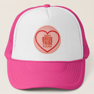 Sweetheart Personalised Bride Tribe Trucker Hat