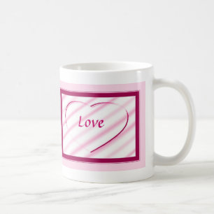 Sweetheart Pink Heart Coffee Mug