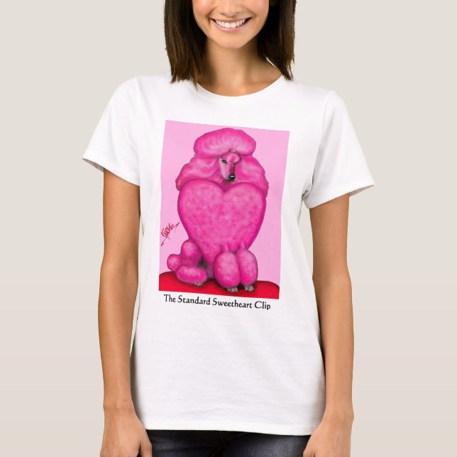 Sweetheart Poodle Women's T-shirt (Front)