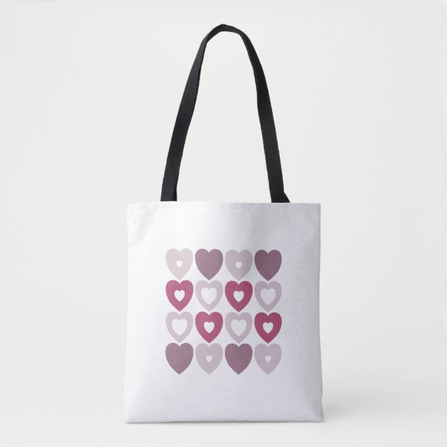Sweetheart Quilt Tote Bag (Front)