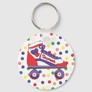 Sweetheart Skate Key Ring