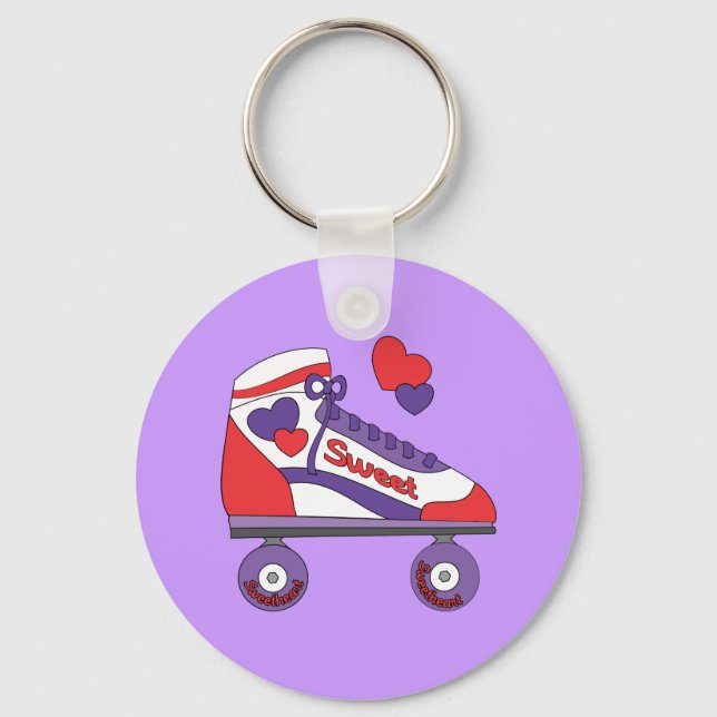 Sweetheart Skate Key Ring (Front)
