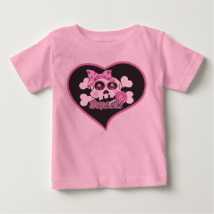 Sweetheart Skull Baby T-Shirt